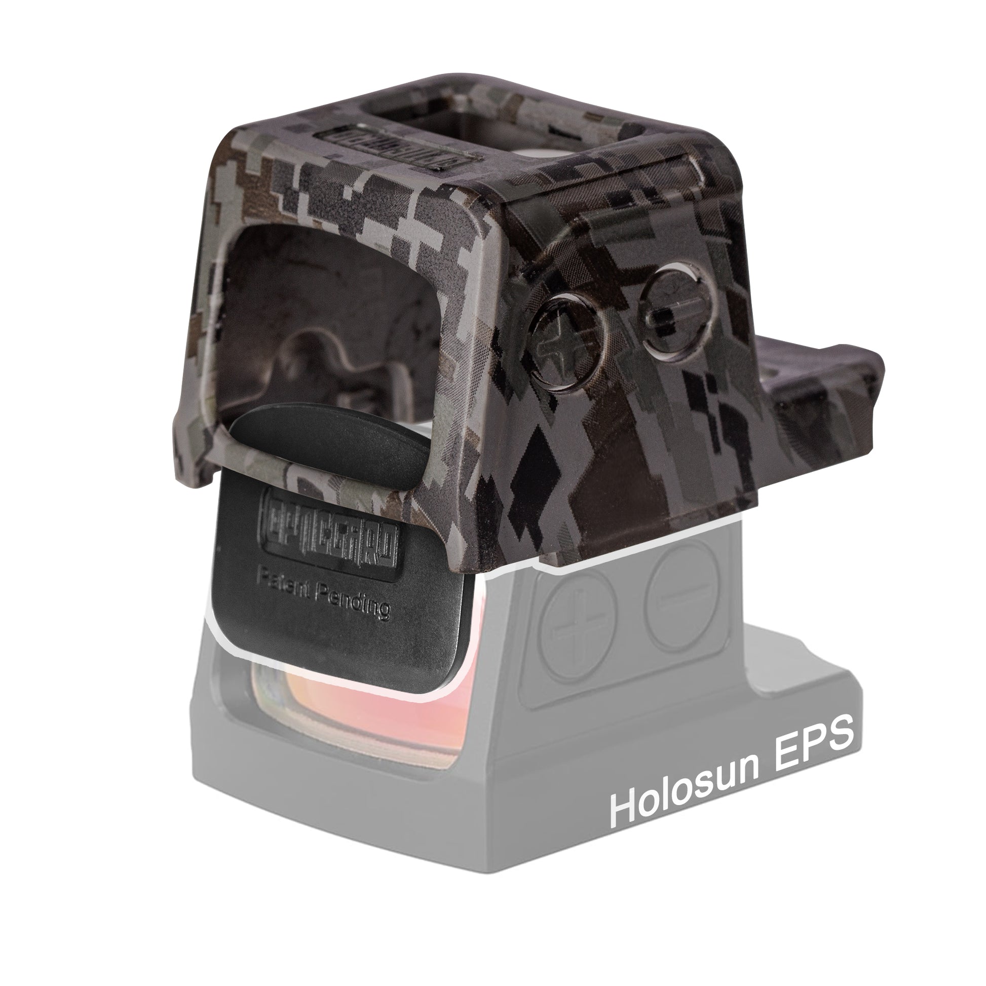 OpticGard Scope Cover for Holosun® EPS - OpticGard® Gunmetal Gray Camo