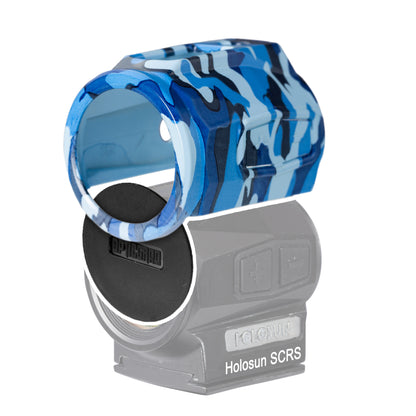 OpticGard Scope Cover for Holosun® SCRS Navy Blue Camo