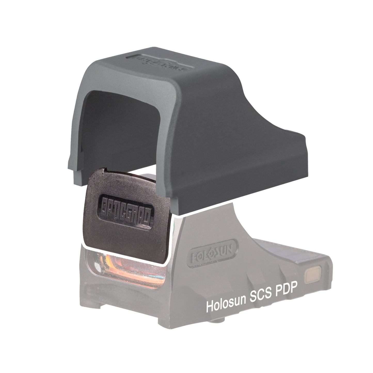 OpticGard Scope Cover for Holosun® SCS PDP Gunmetal Gray