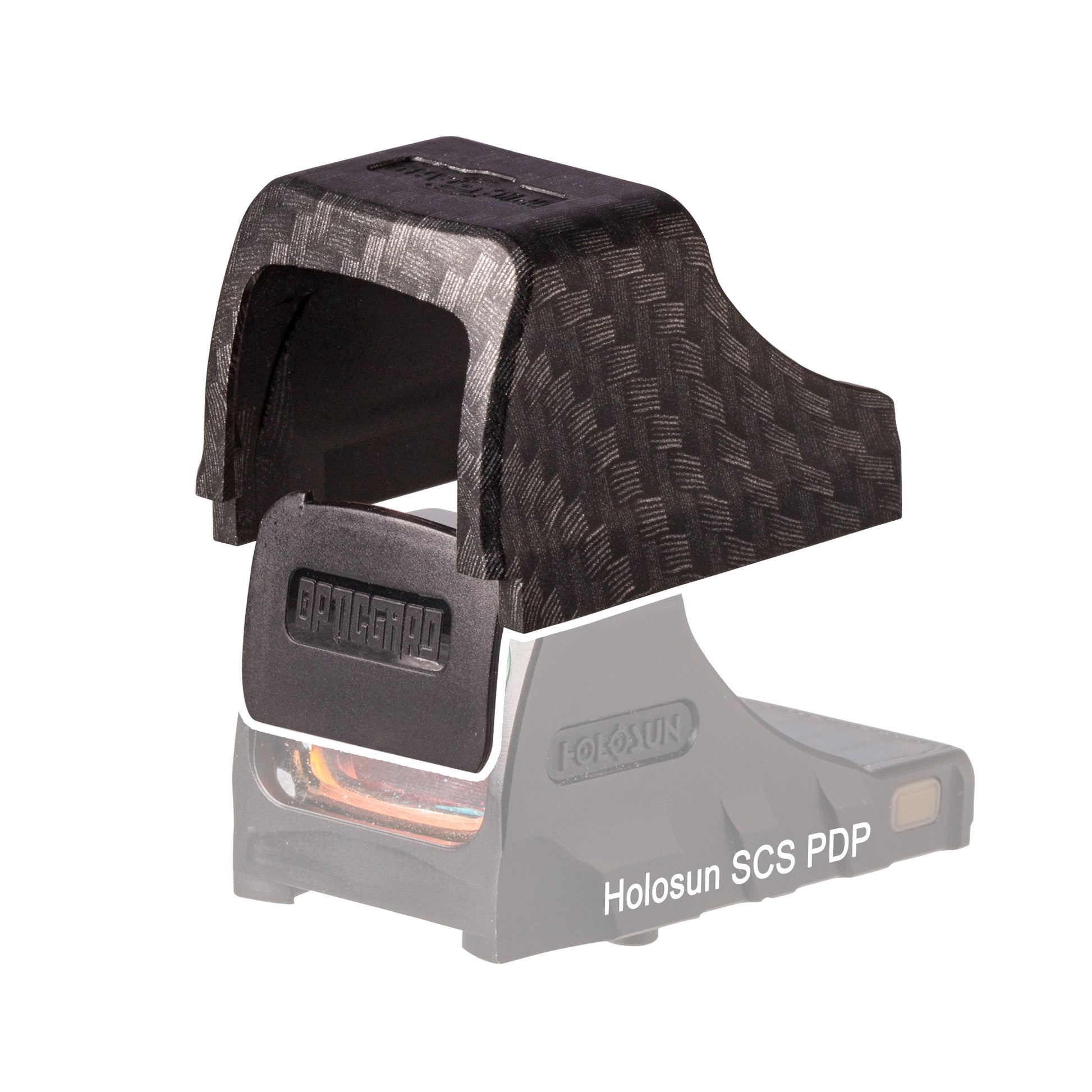 OpticGard Scope Cover for Holosun® SCS PDP Carbon Fiber