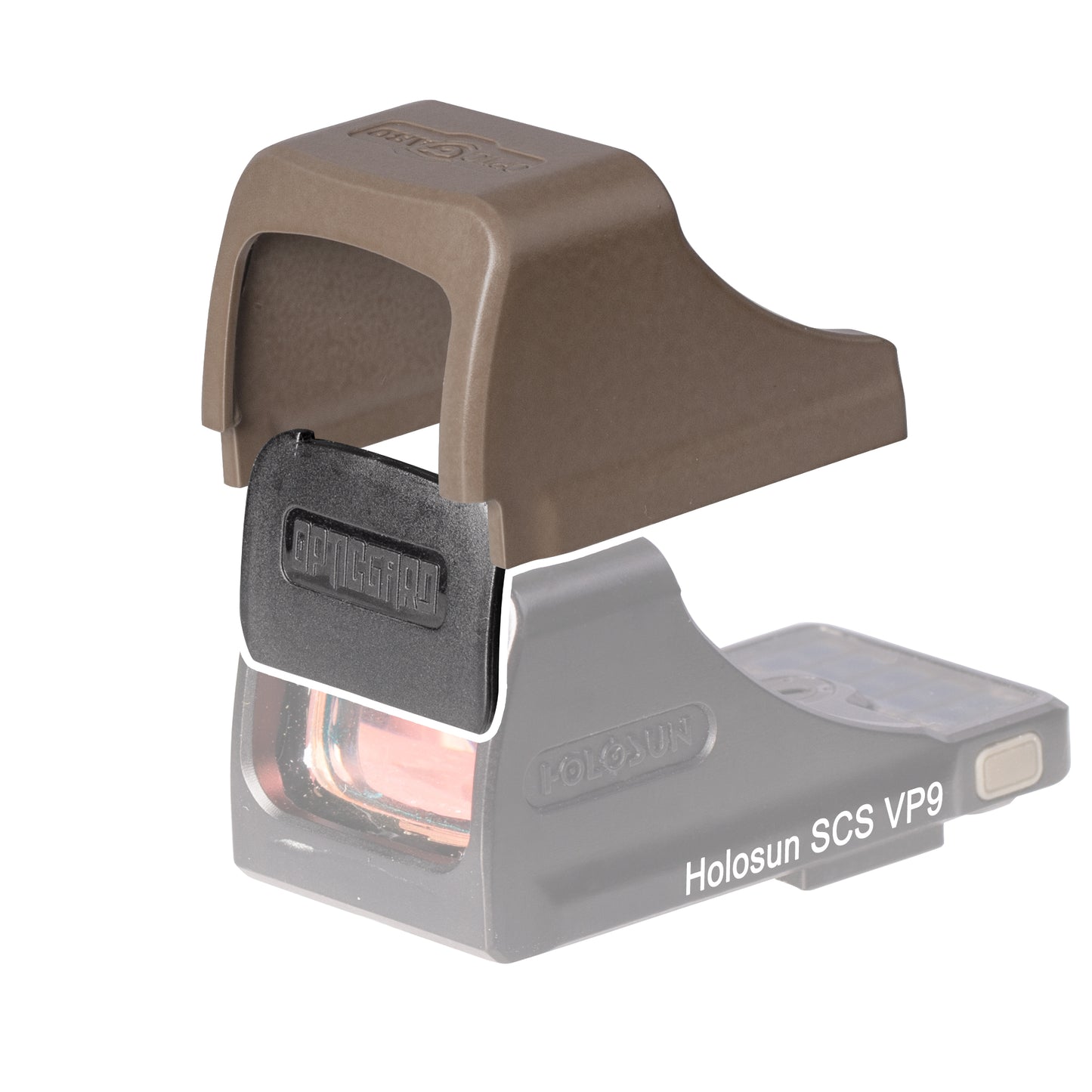 OpticGard Scope Cover for Holosun® SCS VP9 FDE