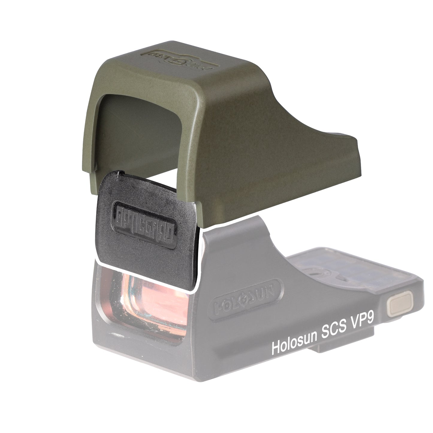 OpticGard Scope Cover for Holosun® SCS VP9 OD Green