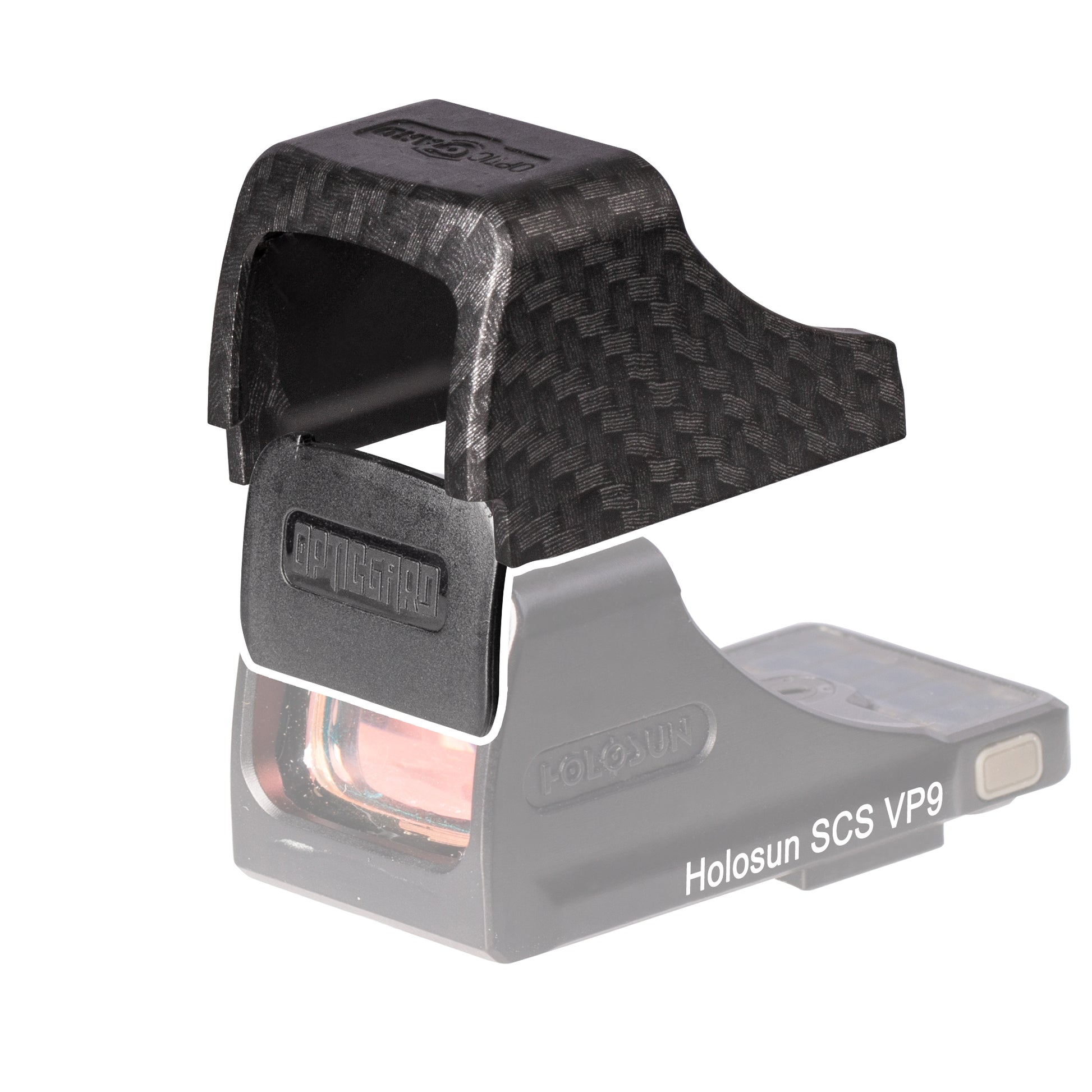 OpticGard Scope Cover for Holosun® SCS VP9 Carbon FIber