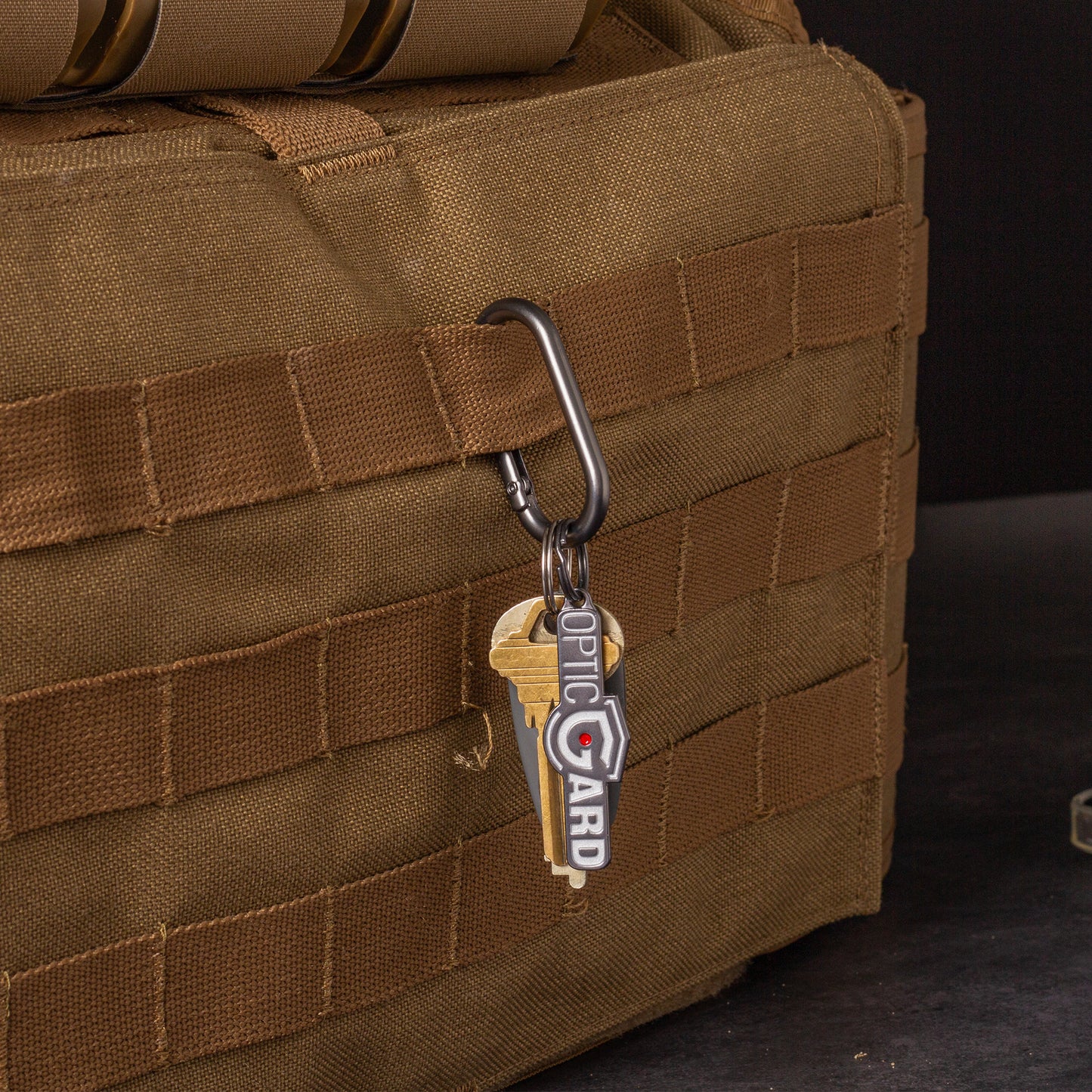 Keychain with OpticGard Tag
