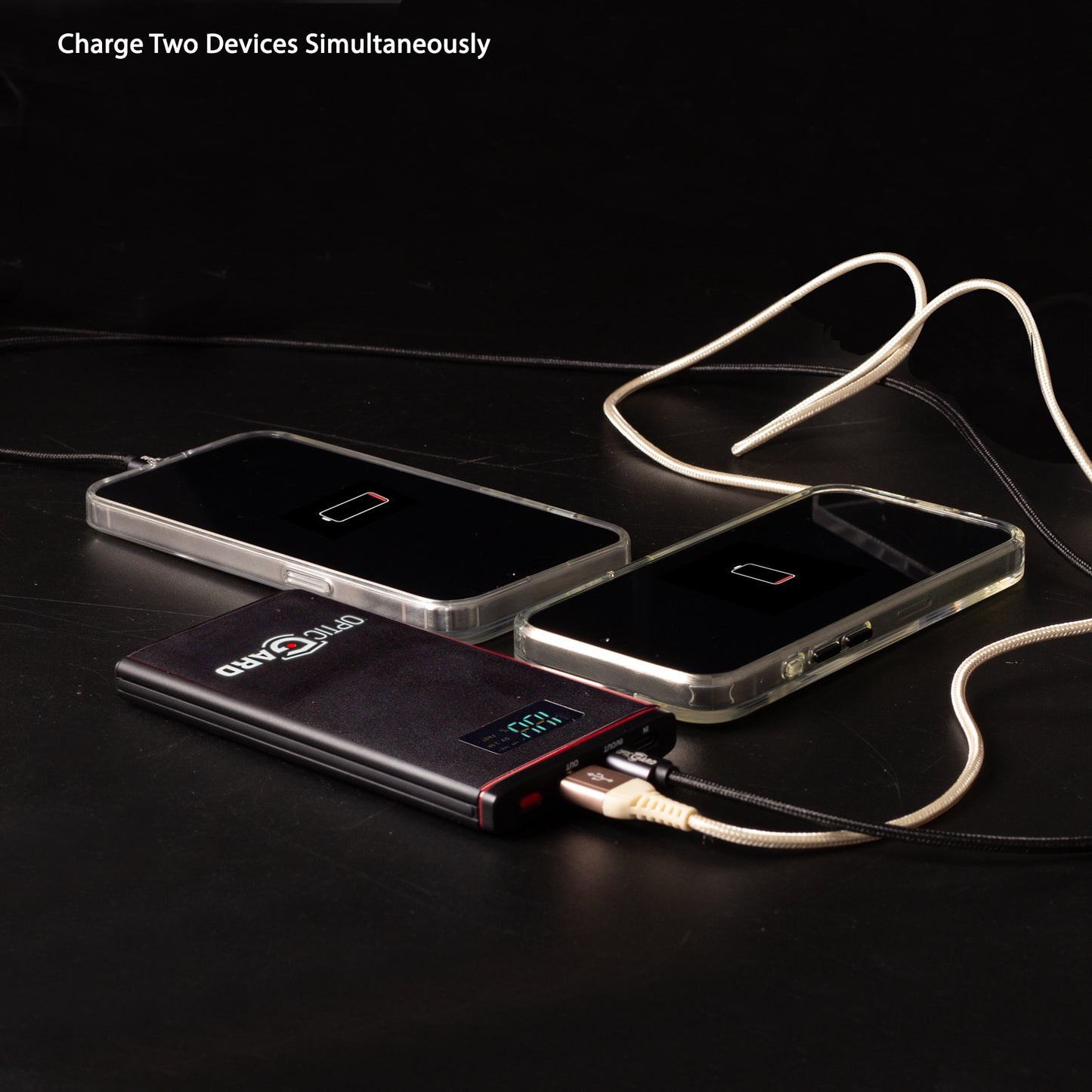 10,000mAh Dual-Port Fast-Charging Power Bank