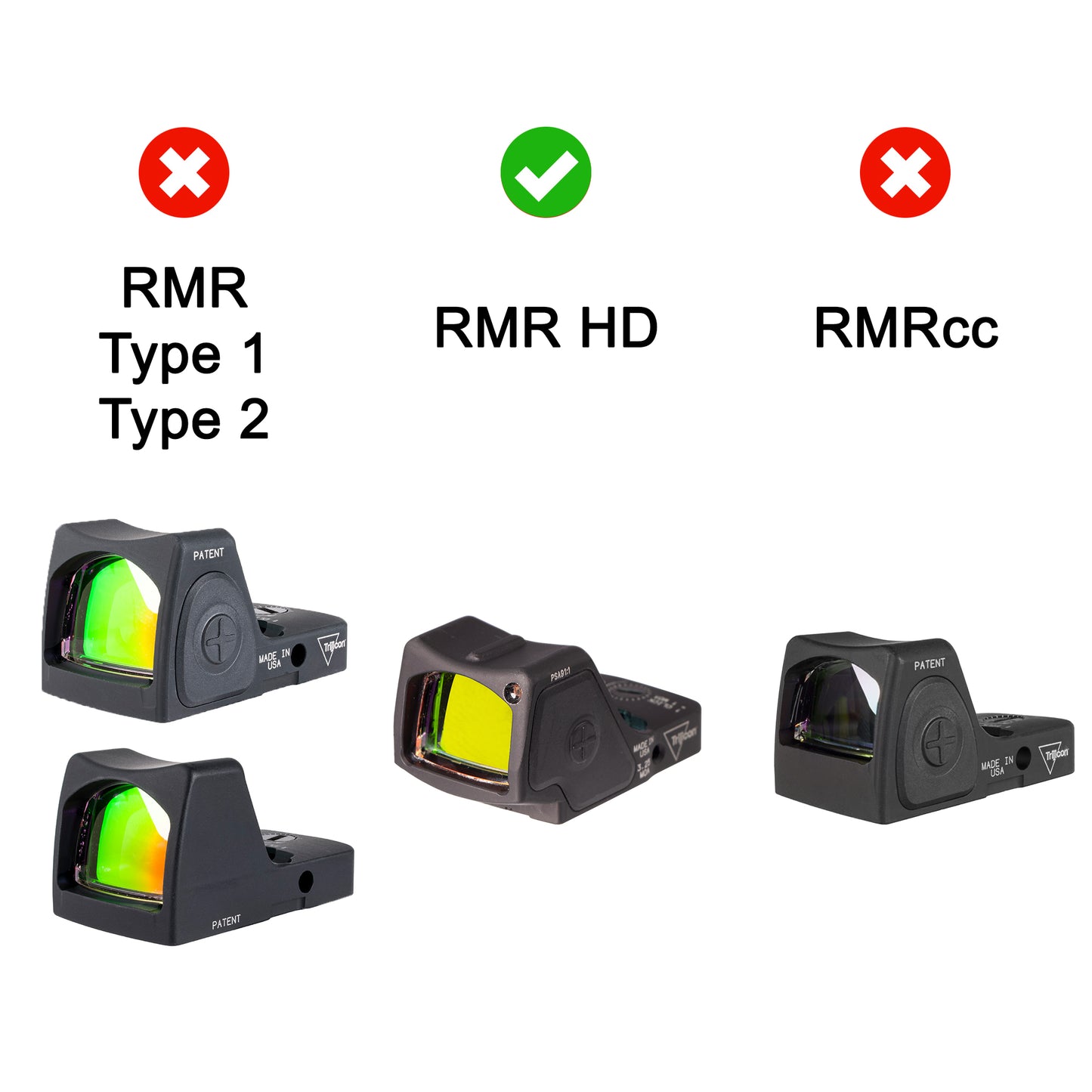 OpticGard Scope Cover for Trijicon® RMR HD