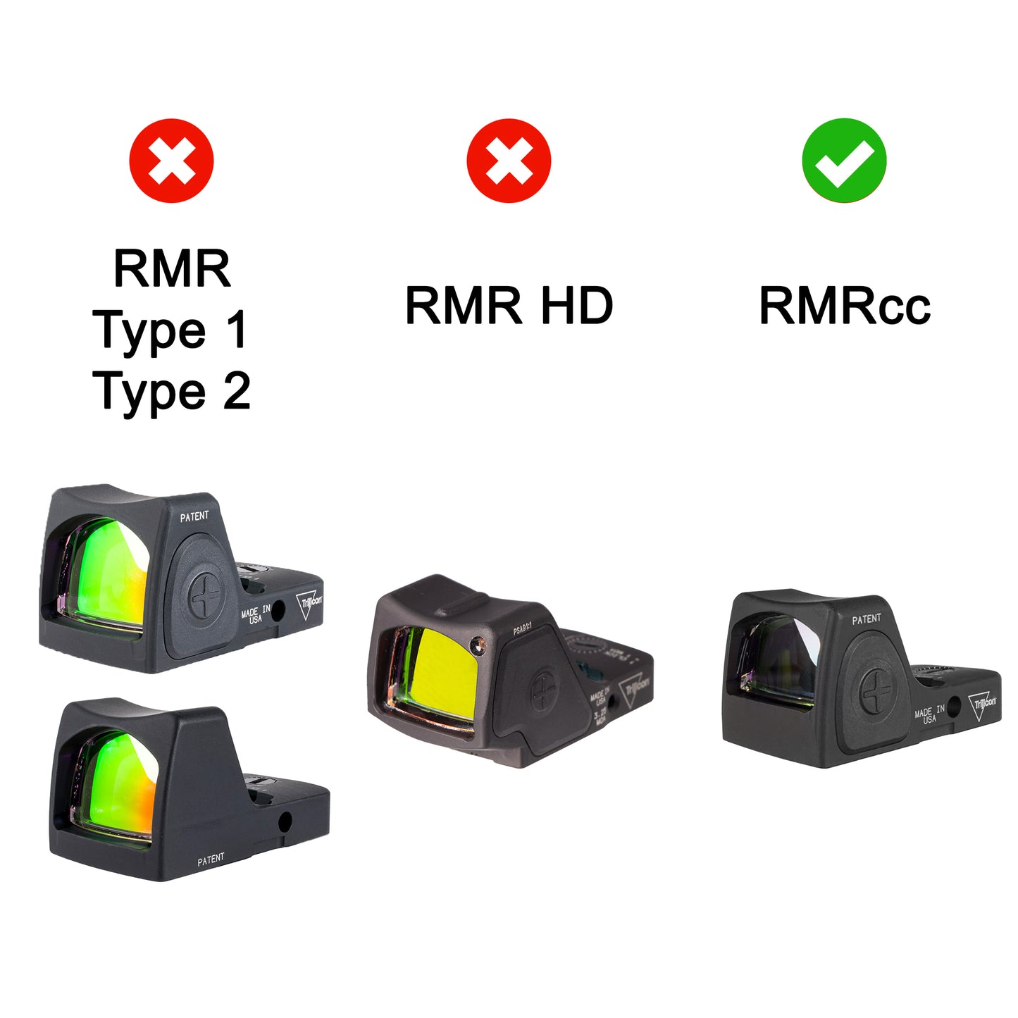 OpticGard Scope Cover for Trijicon® RMRcc