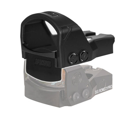 OpticGard Scope Cover for Sig Sauer®  ROMEO1PRO Black