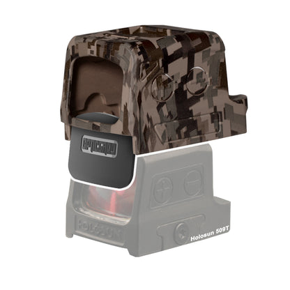 OpticGard Scope Cover for Holosun® 509T - OpticGard® FDE Camo Cover