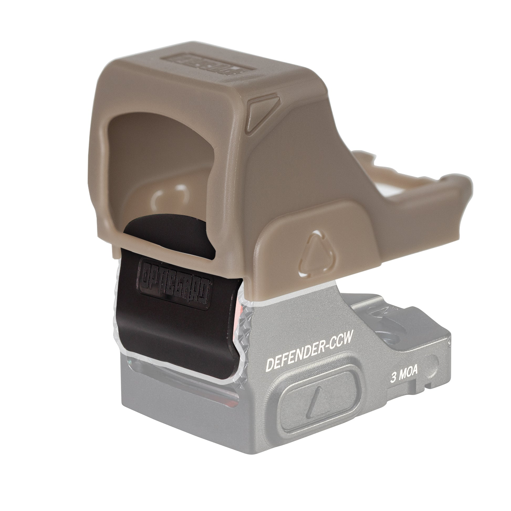 OpticGard Scope Cover for Vortex Defender CCW FDE