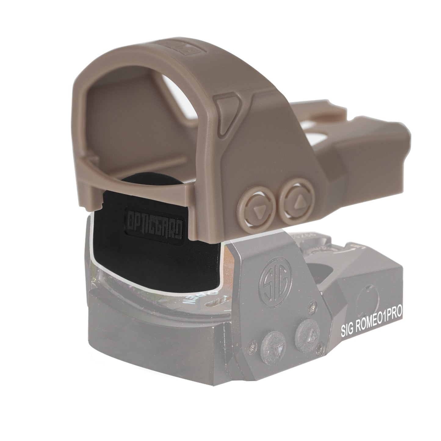 OpticGard Scope Cover for Sig Sauer®  ROMEO1PRO FDE