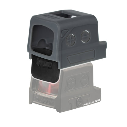 OpticGard Scope Cover for Holosun® 509T - OpticGard® Gunmetal Gray