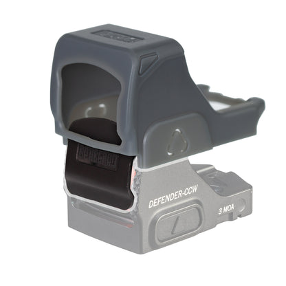 OpticGard Scope Cover for Vortex Defender CCW Gunmetal Gray