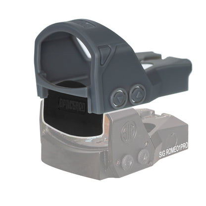 OpticGard Scope Cover for Sig Sauer®  ROMEO1PRO Gunmetal Gray