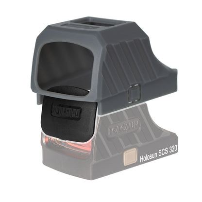 OpticGard Scope Cover for Holosun® SCS 320 Gunmetal Gray