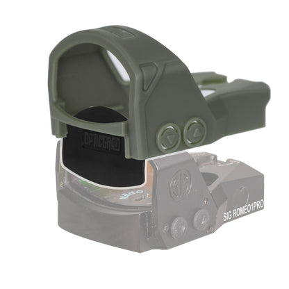 OpticGard Scope Cover for Sig Sauer®  ROMEO1PRO OD Green