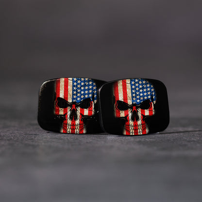 OpticGard Training Lens for Holosun® 508T US Flag Skull Second Design