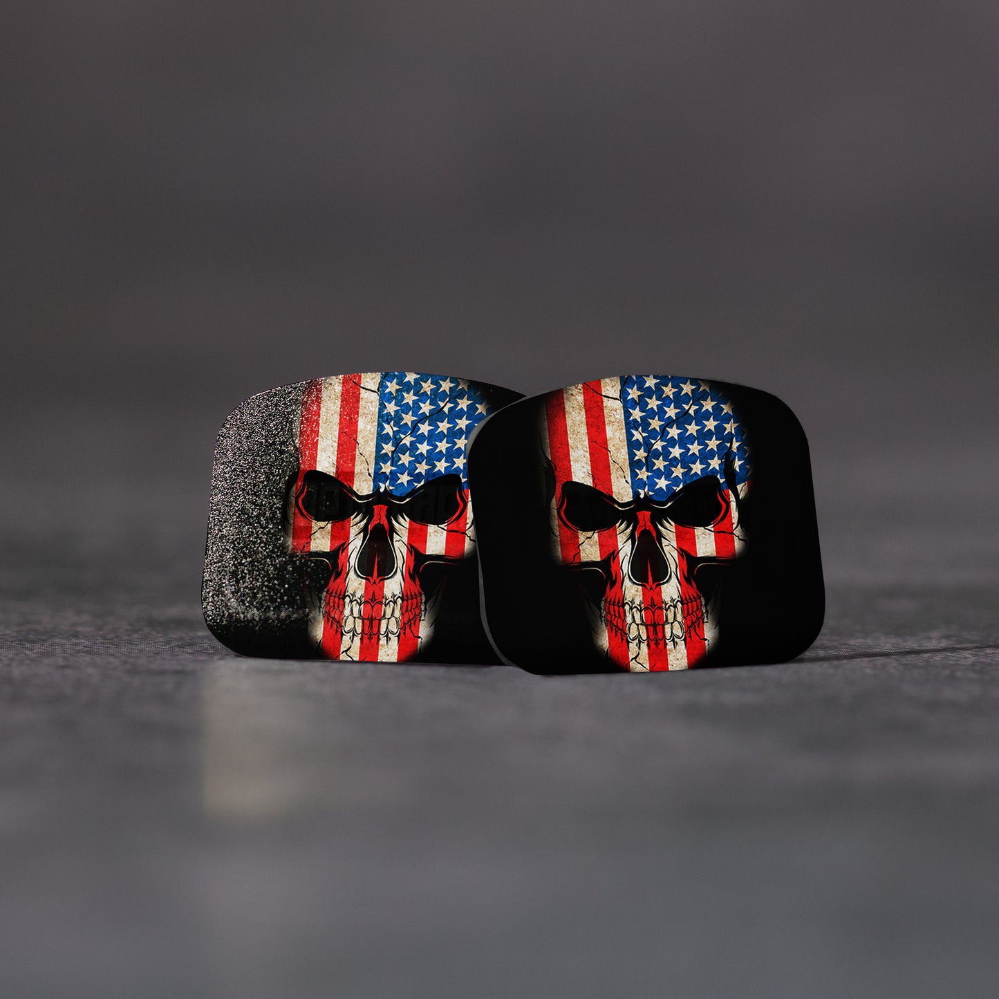 OpticGard Training Lens for Holosun® 509T US Flag Skull Second Design